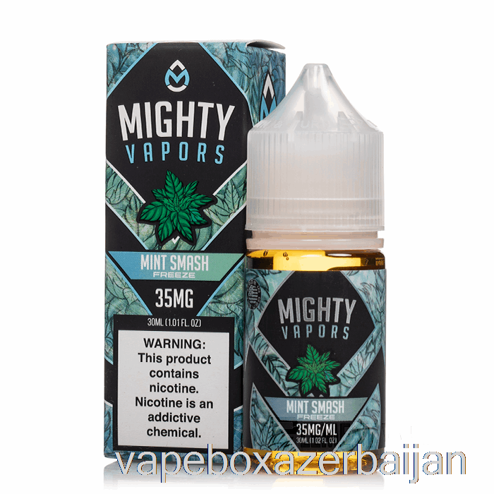 Vape Smoke Mint Smash Freeze - Mighty Salts - 30mL 35mg